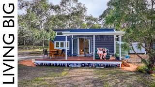 They Built An OffGrid Tiny House In The Australian Wilderness… and It’s Amazing [upl. by Monroy]