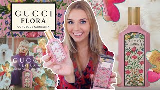 NEW GUCCI FLORA GORGEOUS GARDENIA PERFUME REVIEW  Soki London [upl. by Lenra721]