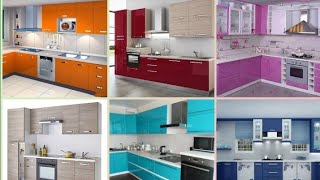 Kitchen Cabinet Color Ideas  Modular Kitchen  Kitchen Cabinet Design  Kitchen Design  2021 [upl. by Yllas]