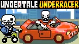 Undertale  Underracer  Гонки в Сноудине [upl. by Eatnod]