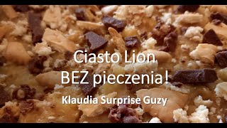 Ciasto Lion  bez pieczenia na zimno shorts [upl. by Aivin]