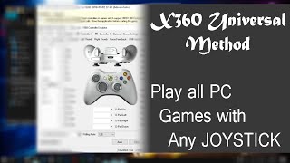 x360ce Universal Method to Play All Games with Joystick  NFS Rivals Demo With x360ce [upl. by Nolos]