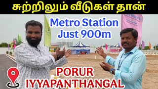 CMDA amp RERA Approved Plots in Iyyappanthangal  Iyyappanthangal Metro Near Plot for sale [upl. by Aital]