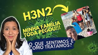 Gripe H3N2 Primeiros sintomas e tratamento [upl. by Aryahay]