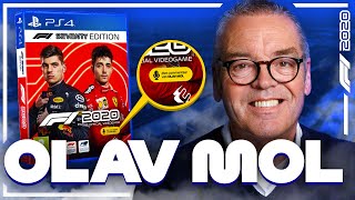 COMMENTAAR VAN Olav Mol IN F1 2020 Olav Mol in Officiële F1 2020 Game  Nederlands [upl. by Llerrej]