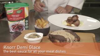 Knorr Demi Glace Sauce  Unilever Food Solutions Arabia [upl. by Matthew816]