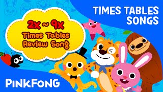 2x9x Times Tables Review Song  Times Tables Songs  PINKFONG Songs for Children [upl. by Tallie219]