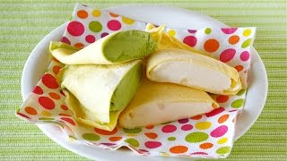 Ice Crêpe アイスクレープ  OCHIKERON  CREATE EAT HAPPY [upl. by Mercorr989]