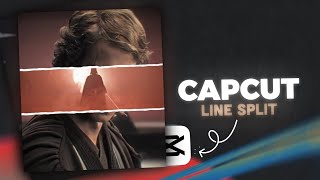 How to make ae like line split on capcut [upl. by Tihor]