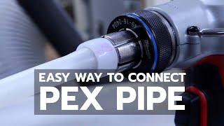 How To Make PEX Expansion Connections [upl. by Oeflein969]