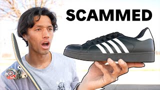 Someone Sold Me FAKE Adidas Skate Shoes [upl. by Fagaly559]