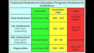 Cholesterol Normal Range ChartLDLHDLTotal Cholesterol Triglycerides Borderline DesirableHigh [upl. by Retxab593]