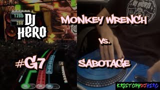 DJ Hero  Monkey Wrench vs Sabotage 100 FC Expert [upl. by Annay]