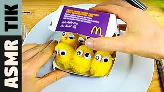 Fake Baby Chicken for Easter Dinner ASMR Easter Meal asmr [upl. by Yrdua38]