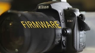 Nikon D90 Firmware Update [upl. by Platt]