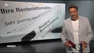 WISO  Leben mit gesetzlicher Rente im Alter Bericht vom 18092023 [upl. by Berkman645]