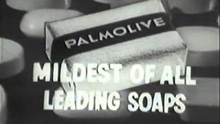 1954 Palmolive Bar Soap Commercial [upl. by Akyeluz]