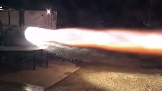 Raptor Rocket Engine Test February 2019 [upl. by Kingsbury768]