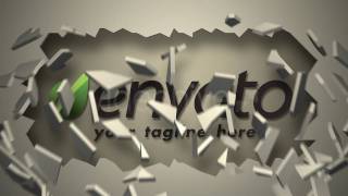 FREE After Effects project  Wall explosion [upl. by Llevrac]