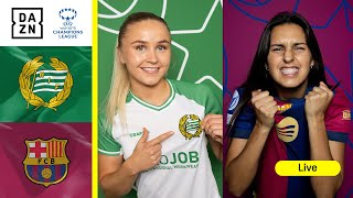 Hammarby vs Barcelona  UEFA Women’s Champions League 202425 Matchday 5 Full Match [upl. by Durwin]