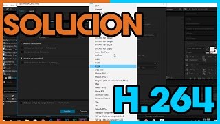 Solucionar Problema H264 No Aparece After Effects CC 2019 [upl. by Ogden]