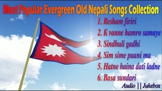 Most popular evergreen old nepali songs collection AudioJukebox [upl. by Nuoras]