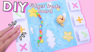 DIY Fidget Trade Board Free printable [upl. by Seward]