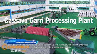 Garri Processing Plant Gari Processing Machine [upl. by Onaicilef]