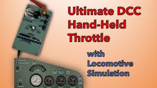 Ultimate DCC HandHeld Throttle [upl. by Wittie52]