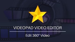 How to Edit 360 Videos  VideoPad Video Editor Tutorial [upl. by Siloum694]