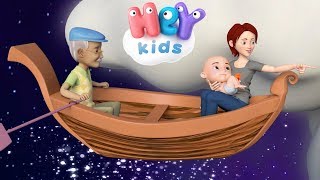 Fış Fış Kayıkçı şarkısı  Bebek Ninnileri  Bebek Şarkıları  HeyKids [upl. by Treboh]