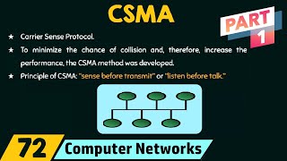 Carrier Sense Multiple Access CSMA – Part 1 [upl. by Harv93]