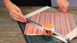 Fiskars 12 x 12 Fabric Rotary Cutter and Ruler [upl. by Dlorrej667]