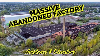 Exploring an Abandoned Aerospace Factory  Forgotten Buffalo NY [upl. by Hatnamas]