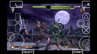 Mortal Kombat vita3k cyber reptile [upl. by Einnhoj782]