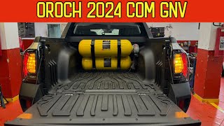 DUSTER OROCH COM GNV E 20 MTS NA CAÇAMBA [upl. by Gibbons]