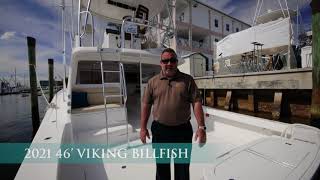 2021 Viking 46 Billfish Walkthrough [upl. by Asseral]