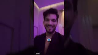 Kk with Arjun 💙 karankundrra arjunbijlani love evening shorts biggboss15 ytshorts youtube [upl. by Braasch871]