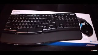 Microsoft Sculpt Comfort 5050 Wireless Keyboard amp Mouse UNBOXING [upl. by Naxor401]