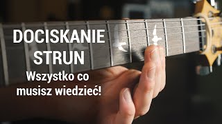 🎸Jak dociskać struny na gitarze  wszystko co musisz wiedzieć [upl. by Cazzie]