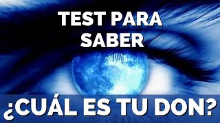 TEST PARA SABER CUAL ES TU DON ESPIRITUAL  COMO SABER SI TIENES UN DON  CUALES SON TUS DONES [upl. by Ynos]