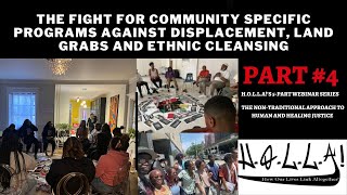 The Fight for CommunitySpecific Programs Against Displacement Land Grabs and Ethnic Cleansing [upl. by Kcam]