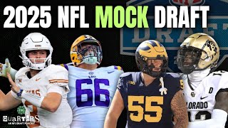 2025 NFL Mock Draft Version 10 The Quarters Podcast [upl. by Azila166]