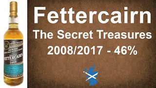 Fettercairn The Secret Treasures 20082017 Single Malt Scotch Whisky Review from WhiskyJason [upl. by Maxey]