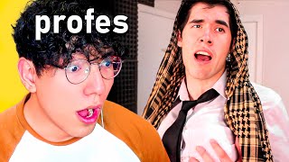 Magma reacciona  😂 Tipos de Profesores HolaSoyGerman 🤣 [upl. by Harms]