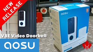 Aosu V8E Video Doorbell Camera  New 2024 Release [upl. by Ennaeed]