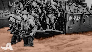 Landing on Omaha Beach  DDay Narrated by Bryan Cranston [upl. by Akinek]