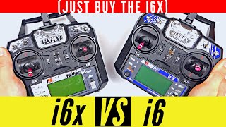 FLYSKY FSi6 vs FSi6X Side By Side comparison  Which to buy Whats the Difference [upl. by Danczyk]