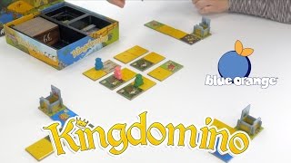 Kingdomino  Démo du jeu de société en français HD FR [upl. by Anilet]