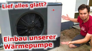 Wärmepumpe in 7 Tagen So montiert der Profi eine Wärmepumpe  Bautagebuch [upl. by Ayalahs]